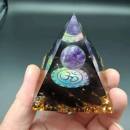 Pyramide d'orgonite