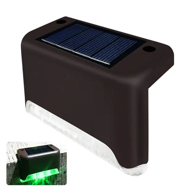 Waterproof Solar Deck Step Lights