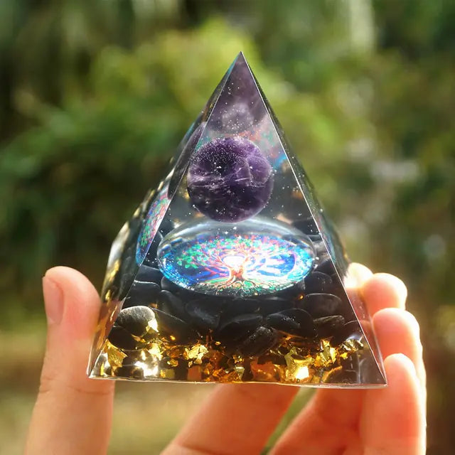 Pyramide d'orgonite