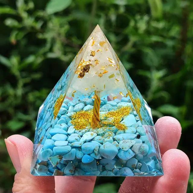 Pyramide d'orgonite