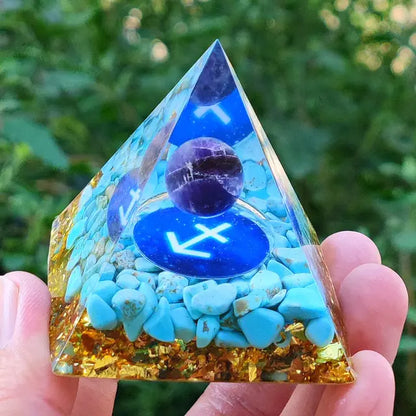 Pyramide d'orgonite