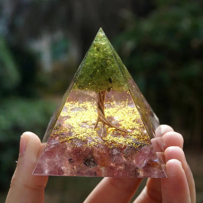 Pyramide d'orgonite