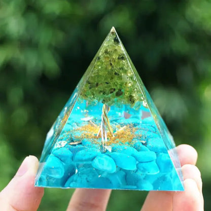 Pyramide d'orgonite