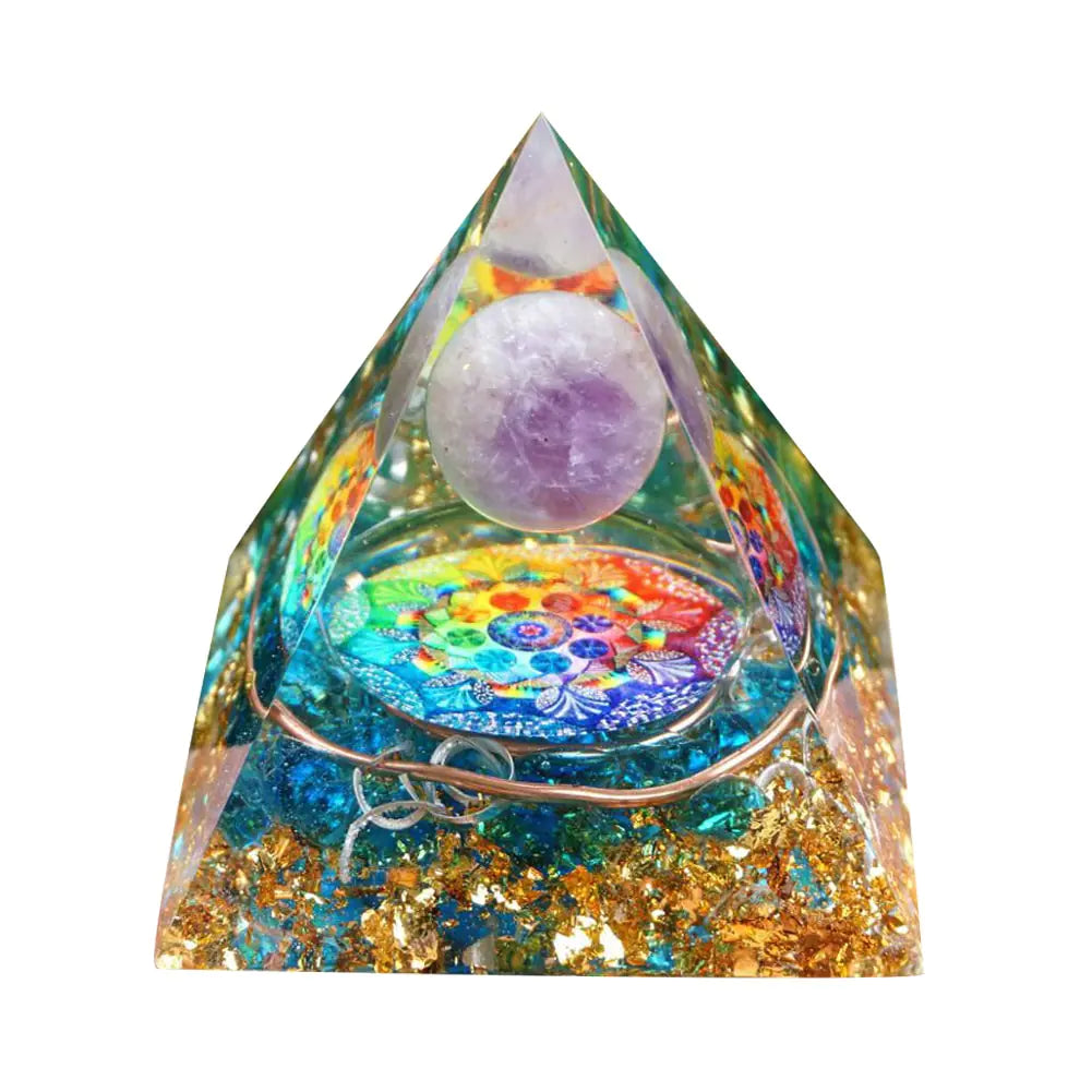 Pyramide d'orgonite